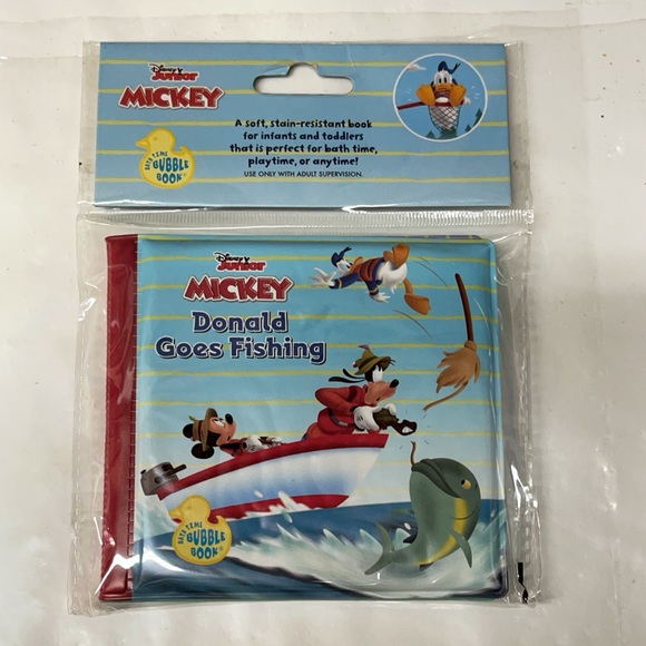 Disney Accessories Disney Mickey Donald Goes Fishing Bubble Bath